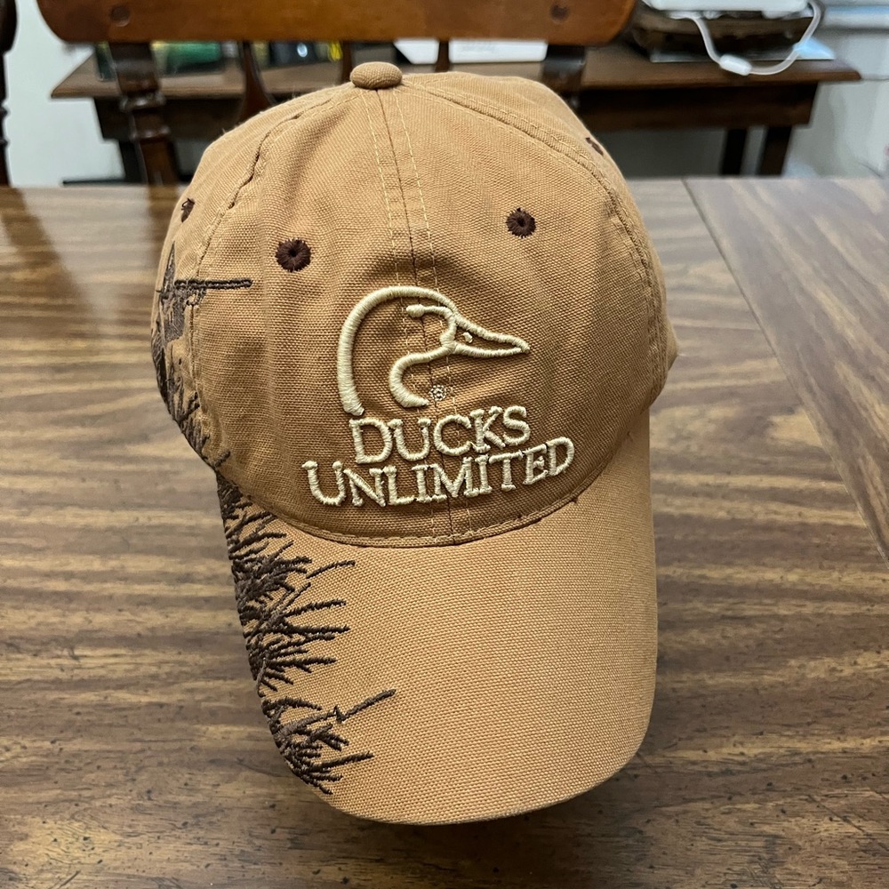 Ducks Unlimited Dri Duck Embroidered hunting hat cap adjustable